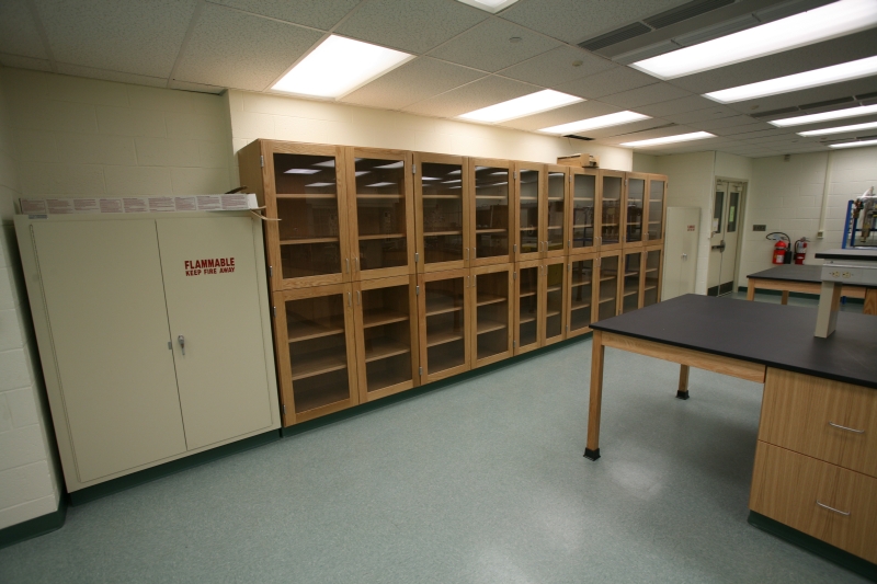 Lehigh University Vicic Lab - New Lab, cabinets 2